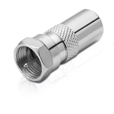 Abbildung von conecto Adapter F Stecker / IEC Koax SAT Kabel