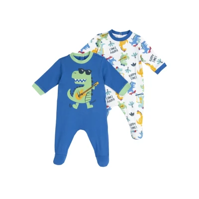 Abbildung von Chicco SET 2 Pieces Strampler für Kinder, Größe: 74, Dark blue