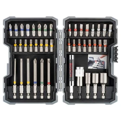 Abbildung von Bosch 43 tlg. Schrauberbits und Steckschlüssel Set (Zubehör Bohrmaschine)