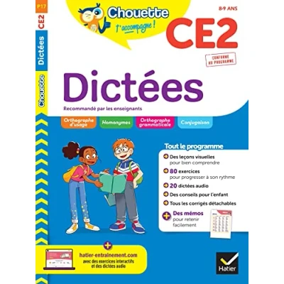 Abbildung von Chouette Dictées CE2: cahier d&#039;entraînement en orthographe recommandé par les enseignants