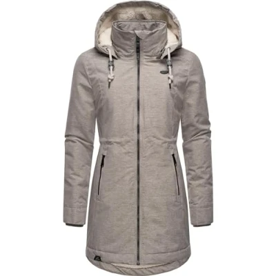 Abbildung von Ragwear Dakkota Regenjacke / wasserabweisende Jacke, Damen, Größe: Large, Bone