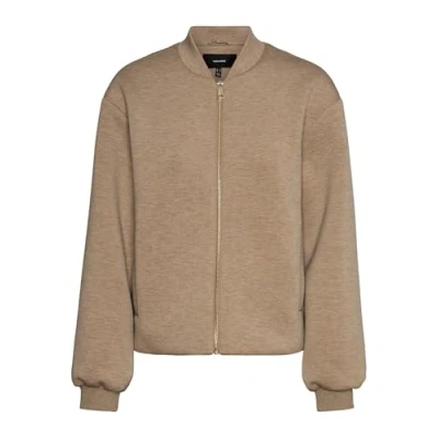 Abbildung von Vero Moda Vmkaren Bomberjacke, Damen, Größe: XS, Silver mink