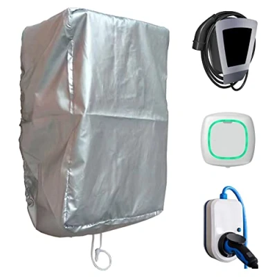 Abbildung von LOTHID Wallbox Wetterschutzdach für E Auto Ladestation, Outdoor wasserdichte staubdichte regendichte Ladeschalenabdeckung (Wandmontage: 40 x 32 20 cm)