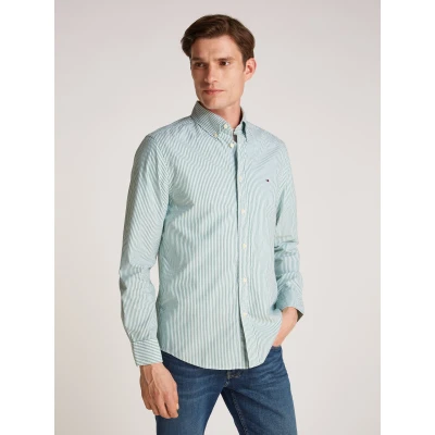 Abbildung von Tommy Hilfiger Langarmhemd &quot;FLEX POPLIN CLASSIC STP RF SHIRT&quot;, mit Sreifenmuster