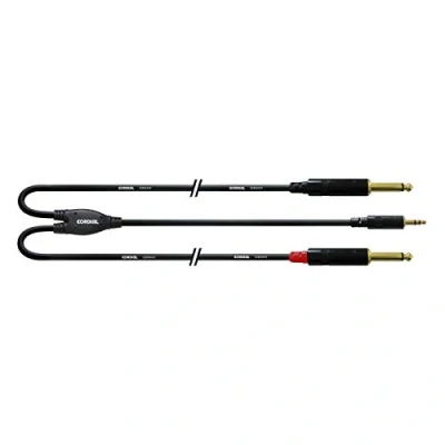 Abbildung von CORDIAL Kabel Y Adapter minijack stereo/2 Jack mono lang 3 m Essentials Mini /