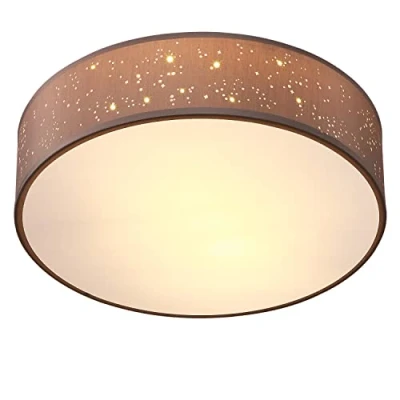 Abbildung von monzana Deckenleuchte, 30 cm, Sternenhimmel Rund Stoffschirm cm 1 Flammig E27 Modern