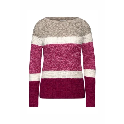 Abbildung von Cecil Strickpullover, Damen, Größe: XXL, Pink