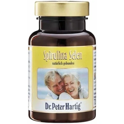 Abbildung von Dr. Peter Hartig Spirulina Selen 360 Presslinge 6 Monats Vorrat vegan hefe glutenfrei Presslinge, St., 72 g