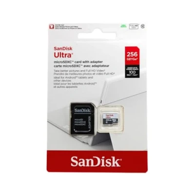 Abbildung von SanDisk Ultra microSDHC 256 GB SDSQUA4 256G GN6MA