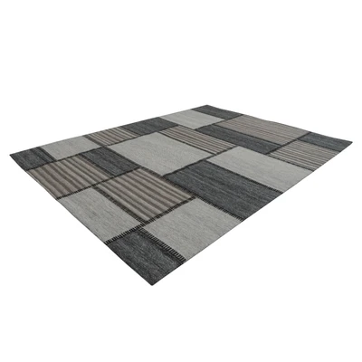 Abbildung von Kayoom Teppich &quot;Phoenix 112&quot;, rechteckig, Dezenter Jacquard Teppich, Flachflor, Aus pflegeleichten Materialien