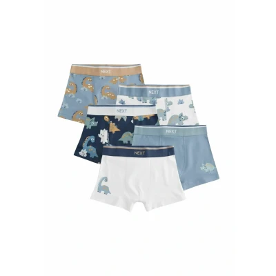 Abbildung von Next 5 PACK Panties für Kinder, Größe: 104, Blue brown dino