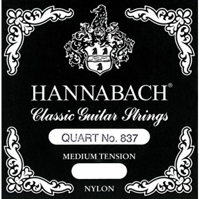 Abbildung von Hannabach Klassikgitarren Saiten für Quart Gitarre E5 versilbert umsponnen Mensur 540 560mm 8375MT