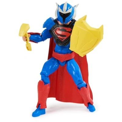 Abbildung von DC Comics Superman Man of Steel Action Figur, 30 cm, voll bewegliche Figur mit 9 Ausrüstungsteilen für spannendes Rollenspiel, Spielzeug Kinder ab 4 Jahren