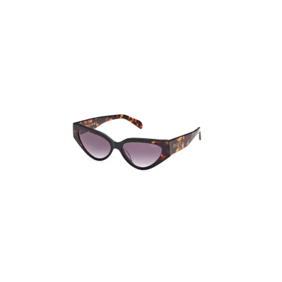 Abbildung von Emilio Pucci Sonnenbrille, Damen, Größe: One Size, Nero grigio fumo (sfumato)