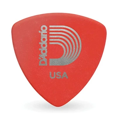 Abbildung von Planet Waves 2DRD1 100 Picks Duralin Red Wide Shape in Super Light