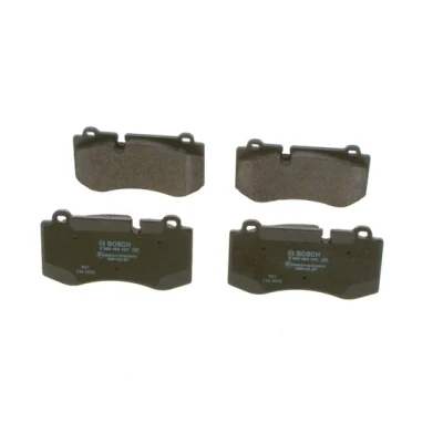 Abbildung von BOSCH 0 986 494 167 Bremsbelagsatz Low Metallic mit Anti Quietsch Blech MERCEDES BENZ: E Klasse Limousine, S Coupe, Limousine