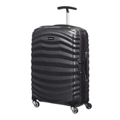 Abbildung von Samsonite Lite Shock Spinner 55cm Black Koffer mit 4 Rollen