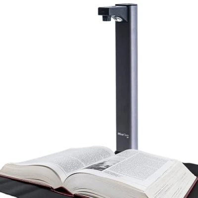 Abbildung von IRIScan Desk Pro Dokumentenscanner LED,Buchscanner 18MP Kamera v7PRO: a3 scanner 60PPM Free ReadirisPDF OCR Editor,600Dpi Dokumentenkamera Visualizer,AI Flachlegung Auto Scan Finger Verstecken WinMac