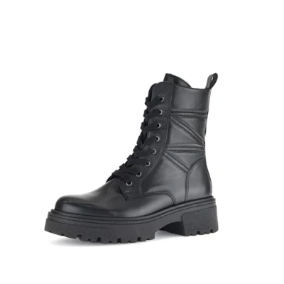 Abbildung von Gabor Combat Plateaustiefelette, Damen, Größe: 42, Schwarz Schuhe
