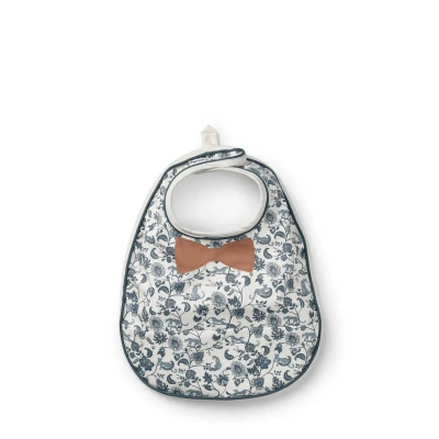 Abbildung von Elodie Details Baby Lätzchen mit Auffangschale Abwaschbar Skandinavisches Design Wasserdicht Garden Leo Toile Bow