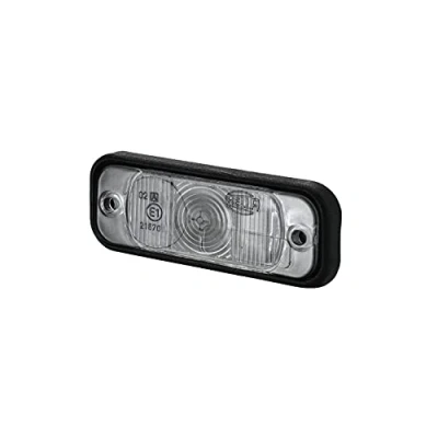 Abbildung von HELLA 2XS 003 738 037 Umrissleuchte Begrenzungsleuchte Anhänger Wohnwagen 12V Einbau ECE Lichtscheibenfarbe: weiß seitlicher Anbau/seitlicher Menge: 40