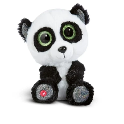 Abbildung von Nici Kuscheltier Glubschis, Panda Peppino, 15 cm, schlenkernd