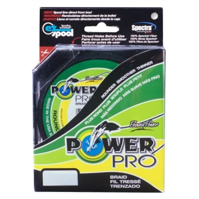Abbildung von Shimano Power Pro &#039;Hi Fish Yellow&#039; 0.19mm (275m) Geflochtene Schnur
