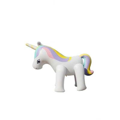 Abbildung von HC Garten &amp; Freizeit Kinder Wassersprinkler Einhorn bunt 315x226x108 cm