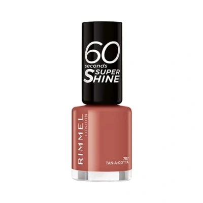 Abbildung von Rimmel 60 Seconds Super Shine Nagellack 707 Tan A Cotta