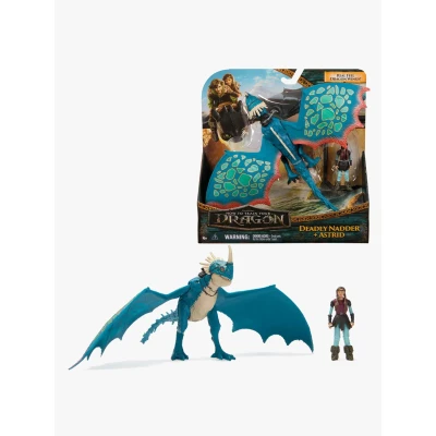 Abbildung von Dragons Movie Viking&amp;Dragon Deadly Nadder&amp;Astrid