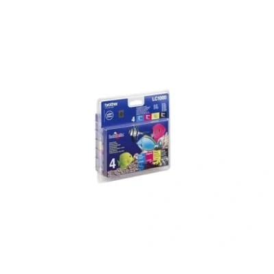 Abbildung von Brother LC 1000VALBP 4 farbig Druckerpatrone Multipack