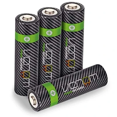 Abbildung von Venom Power Recharge Wiederaufladbare AA Batterien, 2.100 mAh, 4 Stück