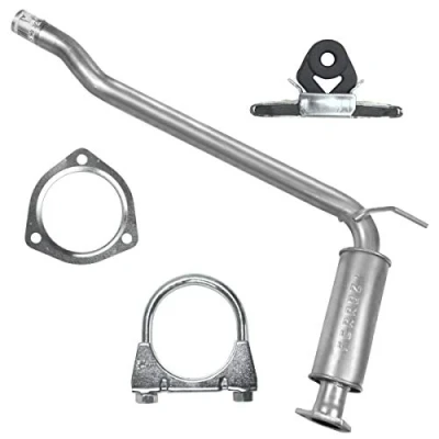 Abbildung von Mitteltopf Auspuff Mittelschalldämpfer für VW Transporter T4 IV SWB, LWB 1.9 TDI 2.4 D 2.5
