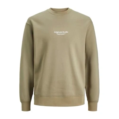 Abbildung von Jack &amp; Jones Junior Jorvesterbro CREW NECK NOOS Sweatshirt, Herren, Größe: 140, Forest river