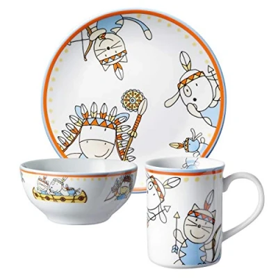 Abbildung von PURESIGNS Kindergeschirr Set MOEMA 3tlg., 1 Personen, spülmaschinengeeignet
