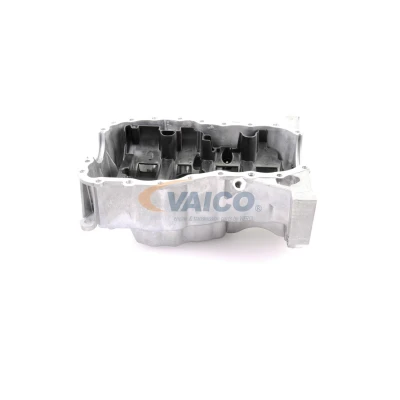 Abbildung von VAICO V46 0836 Ölwanne mit Ölablassschraube Dichtring, ohne Ölwannendichtung Aluminium Original Qualität RENAULT: CLIO 2, 3