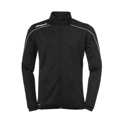 Abbildung von uhlsport Stream Trainingsjacke für Kinder, Größe: 164, Schwarz/weiß
