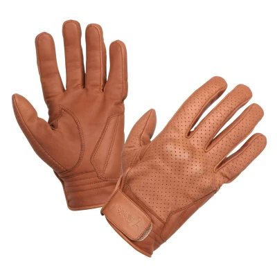 Abbildung von Modeka Motorradhandschuhe Hot classic Lederhandschuh braun 13