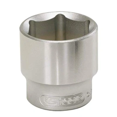 Abbildung von KS Tools 3/8&#039;&#039; Stecknuss 14mm 30mmL / 6 Kant matt verchromt