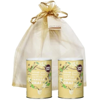 Abbildung von GUSTONE. One&amp;Only Vanilla Chai Powder 2 x 250g Dose Geschenkset