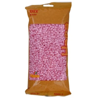 Abbildung von Hama midi perlen 6000pcs pastell rosa