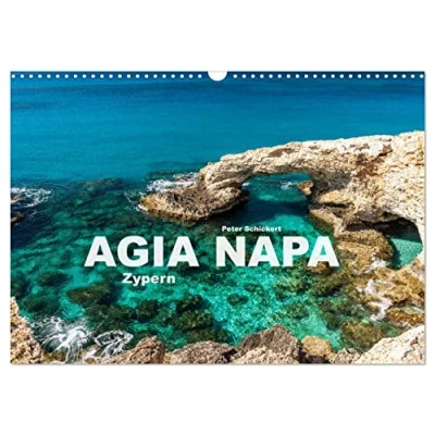Abbildung von Agia Napa Zypern (Wandkalender 2025 DIN A3 quer), CALVENDO Monatskalender