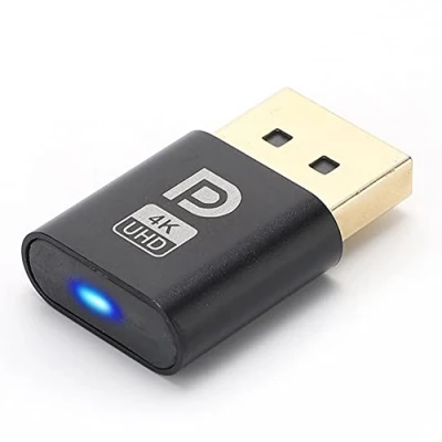 Abbildung von BBASILIYSD DP Dummy Plug Virtual Display Adapter EDID Headless Emulator 4K Displayport Für Video Karte Zubehör