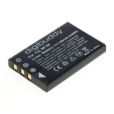 Abbildung von NP 60 Li Ion Ersatzakku für Fuji (1200mAh, 3,7V)
