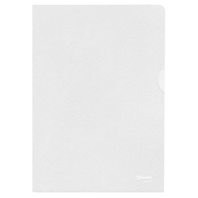 Abbildung von Esselte Sichthüllen Set Standard Plus, 100 Stück, A5 Format, Farblos mit matter Oberfläche, 0,115 mm PP Folie, 54850
