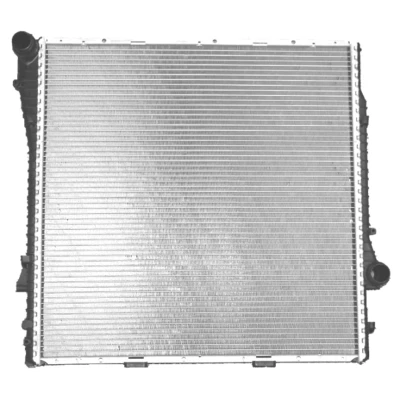 Abbildung von NRF 55330 Kühler, Motorkühlung Aluminium 594 590 29 Kühlrippen gelötet BMW: X5