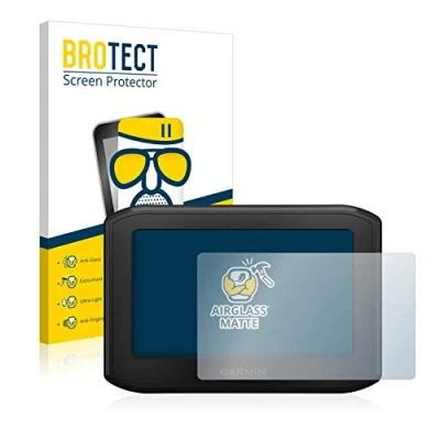 Abbildung von BROTECT Entspiegelungs Schutzglas für Garmin zumo 396 LMT S Schutz Folie Panzerfolie Glas Matt [Extrem Kratzfest 9H, Anti Reflex, Fingerprint]