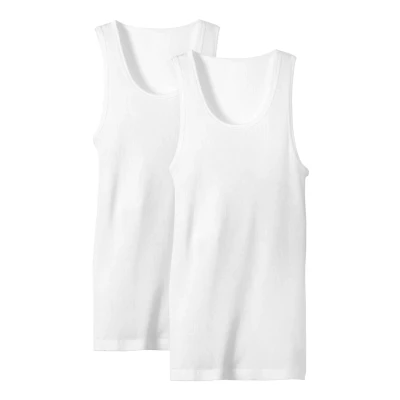 Abbildung von CALIDA Unterhemd &quot;Natural Benefit&quot;, (Packung, 2 St.), Athletic Shirt, körperbetonter Schnitt im 2er Pack