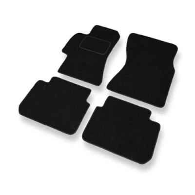 Abbildung von Mossa Fußmatten Auto kompatibel mit Subaru Legacy IV (2003 2009) schwarz Automatten Autoteppiche 1