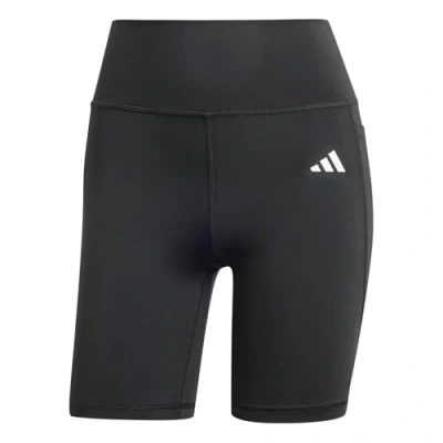 Abbildung von adidas Optime Essentials Stash Pocket 7inch Short Leggings, Damen Strumpfhose, Schwarz,